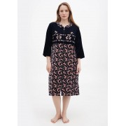 Халат Wild love 2XL,3XL,4XL,5XL велюр 21446